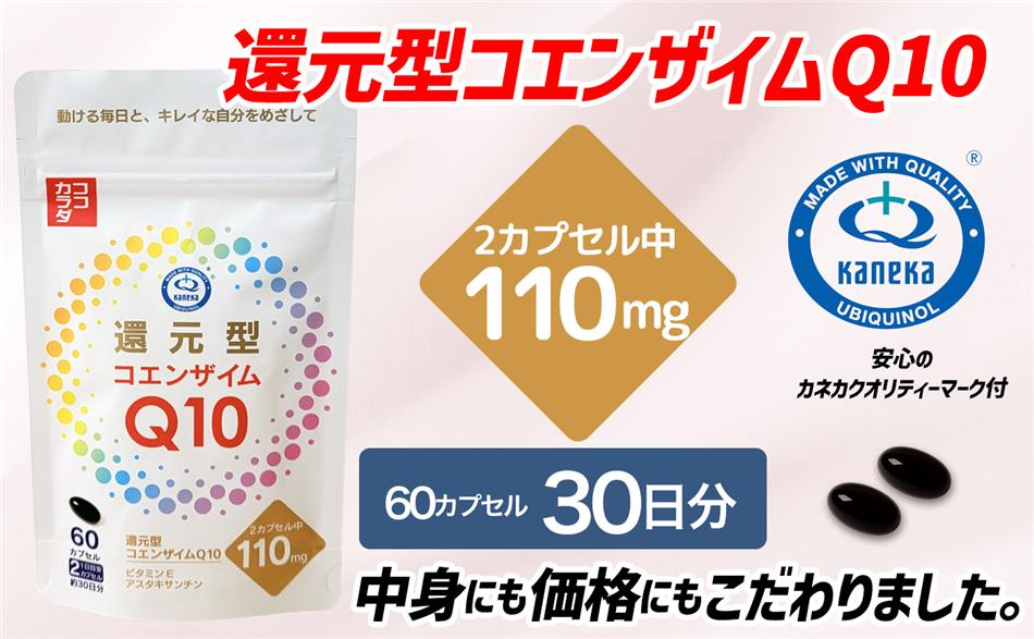 ���쥤�ʼ�ʬ���ܻؤ���������������Ը��������󥶥���Q10��110mg