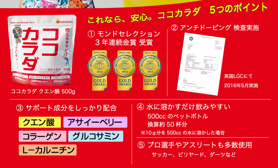 ココカラダ クエン酸とは2